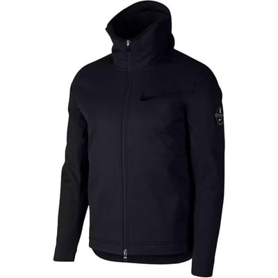 Veste Chaude Coupe-Vent Imperméable à Capuche Nike Kyrie Irving Homme Vestes Noir AH5667-010 M black