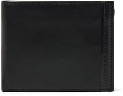 Zeer ruime billfold portemonnee heren | Portemonnee heren met ruimte voor 10 betaalpassen, 2 briefgeldvakken & muntgeldvak met drukknop | Portefeuille heren | Portemonnee heren pasjeshouder | RFID | Cadeau voor mannen | 67517