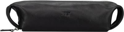 JOST Leren potloodetui Odense Pencil Case Black zwart