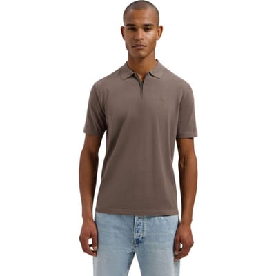 Dstrezzed Ds dorian zip polo
