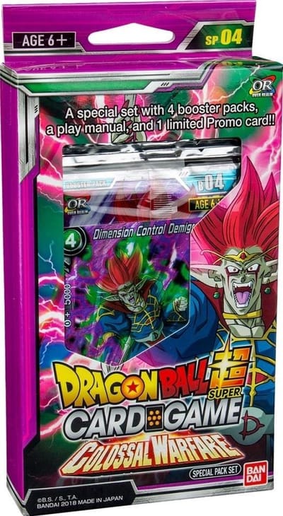 Dragon Ball Scg Colossal Warfare Boosterset B04 (en)