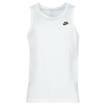 Nike Club Vesten Heren - Wit - Maat S - Katoen Jersey