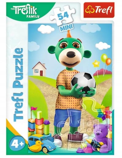 Trefl 54 mini puzzel Vrolijke wereld van Treflikjes 2