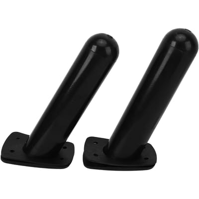 2 stuks ingebouwde vissteunen nylon kajak hengelhouder draagbare inbouw vishengelhouder voor black