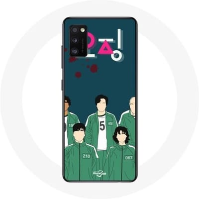 Samsung Galaxy A41 hoesje Inktvis Game Poster Karakters Art