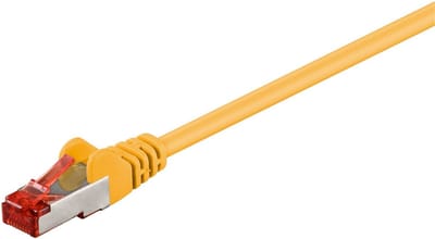 Microconnect SSTP Cat6, 1.5m netwerkkabel 1,5 m S/FTP (S-STP) Geel