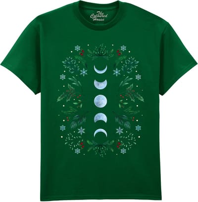 Maan Planten Moonlight Garden Festive The Coloured House T-shirt M