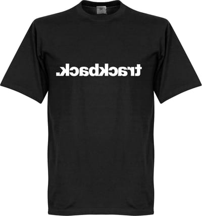 Trackback T-shirt - Black/White - XL