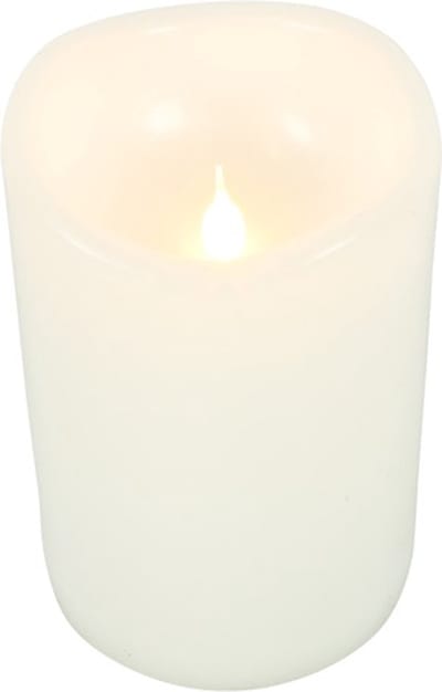 Countryfield - Stompkaars Ø10CM LED ro Metz S wit-L10B10H15CM met timer