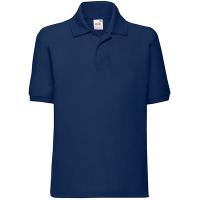 Fruit of the Loom Kinder/Kinder 65/35 Poloshirt (Marine)
