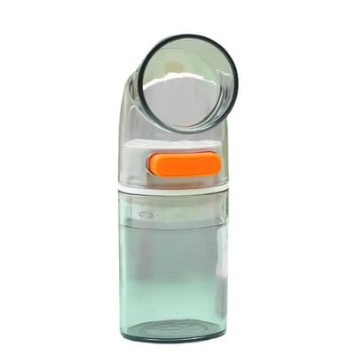 Bouteille de contrôle quantitatif du sel salière Pot d'assaisonnement contrôlé boîte d'assaisonnement Bouteille d'assaisonnement de cuisine domestique gray
