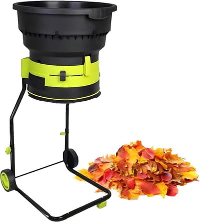 Elektrische Tuinhakselaar, 2500w Elektrische Bladmulcher, 54 Cm Grote Invoertrechteropening, 8000 Rpm-Motor voor 17:1 Reductieverhouding, voor Tuinafval, Bladeren en Takken 40mpowercable