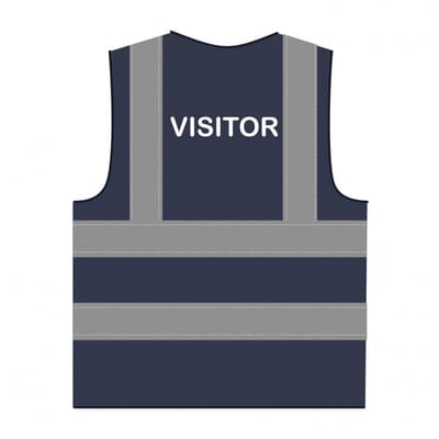 Visitor hesje RWS marineblauw