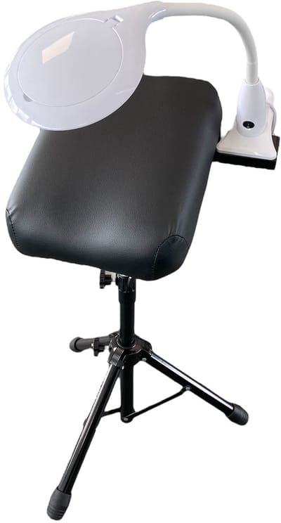 PodoStar Beensteun - M kussen - SET met loupelamp - Gratis tas en houder