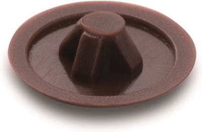 Heco Afdekkap PZ 2mm Wit - 500 stuks