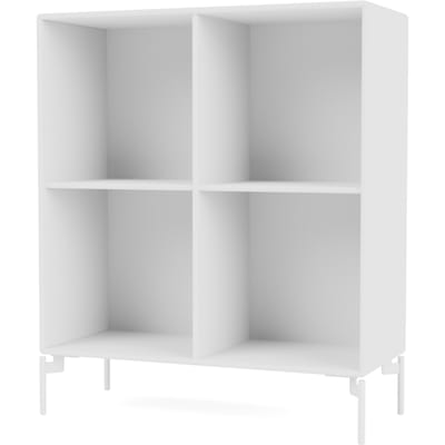 Montana Show boekenplank - New White - Poten 12,6 cm snow