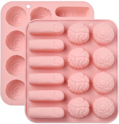 Dailygoods - Airssory 2 Pcs Vinger Hersenen Oog Halloween Chocolade Schimmel Siliconen Fondant Mallen Hars Gieten Mallen Voor Suiker Snoep Cake Pudding Decoratie