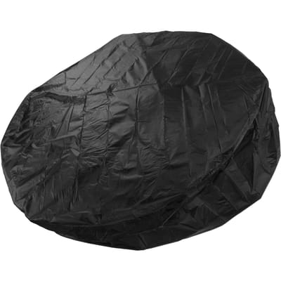 Buitenmeubilair Stofhoezen Ronde Badkuiphoes 190 Zilver Polyester Taffeta Hot Tub Waterdichte Hoes 210x30cm black