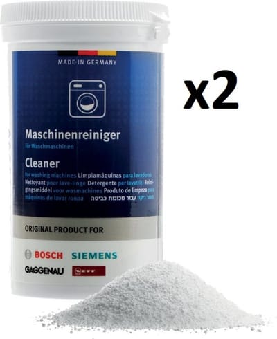 Bosch / Siemens Wasmachine reiniger - 2 stuks 200 gram