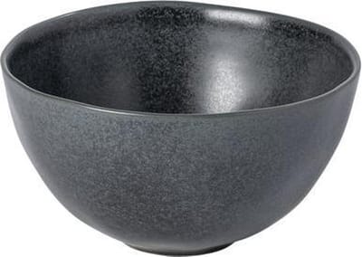 Costa Nova - livia zwart - kom - aardewerk - 15 cm rond