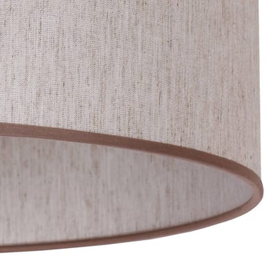 Duolla Lampenkap Roller ecru/beige Ø 40 cm hoogte 22 cm