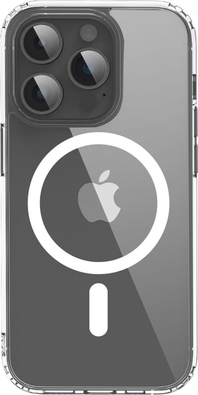 iDenn hoesje voor iPhone 14 Pro Transparant geschikt voor MagSafe