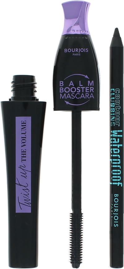 Bourjois Twist Up The Volume Balm Booster + Contour Clubbing Pencil - Black Party