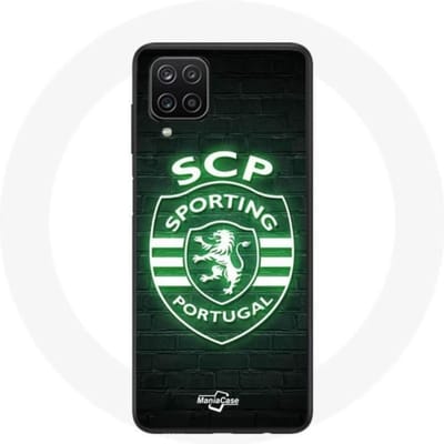 Coque - Maniacase - Samsung Galaxy A12 - Lumineux - Noir - Souple noir