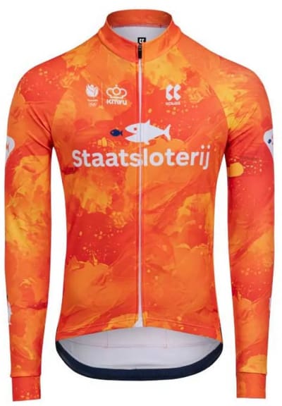 Kalas Knwu Z6 Trui Met Lange Mouwen Oranje XL Man