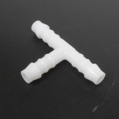 t-slang connector Ø8mm wit motion pro benzine lucht olie voor motor quad fiets nieuw