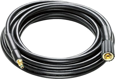 Dailygoods- Hogedrukslang 10 Meter - Vervangingsslang - Karcher Compatibel - Schokbestendig - Kink- en Lekbestendig - Messing Aansluitingen