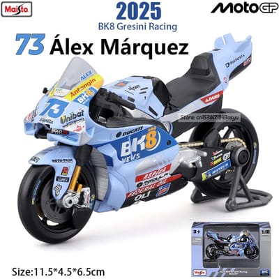 Maisto 1:18 Ducati Lenovo Team #1 Bagnaia Kampioen Coureur Moto Gp Race Gietleger Motorfiets Model Collectie Cadeau Speelgoed