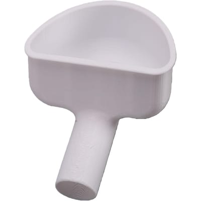 Waterinlaat Trechter voor Camper, Brede Mond, Zwaartekracht, Vul Trechter voor Verswatertank, voor Reistrailer, Camper, Kampeervoertuigen gray