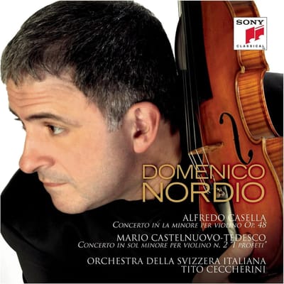 CD DOMENICO NORDIO - Italiaanse Vioolconcerten 88875038722 Niet Japanse Klassieke Muziek Gebruikt brown