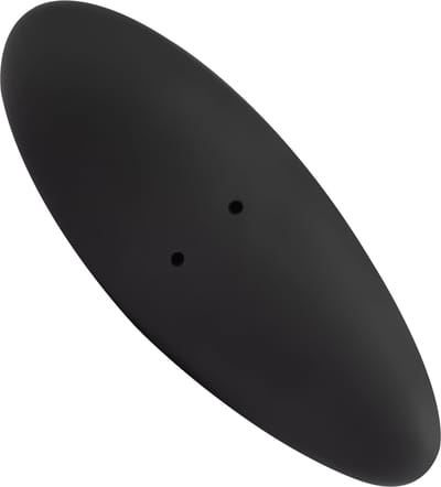 Rimba Electro Play - E-Stim Buttplug - Bi-Polair - Zwart