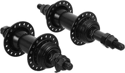 Metalen Fietsnaaf Set - Achterwiel Naaf - Fiets Wielbouw - Schijfrem Compatibel - 36 Spaken - Zwart