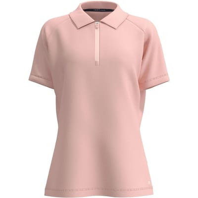 Forelson Dames/Dames Blockley Zip Neck Poloshirt (Roze)