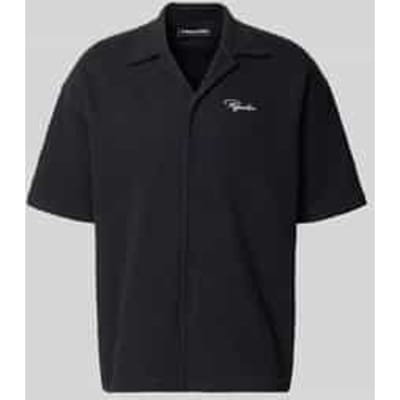 regular fit vrijetijdsoverhemd met label-stitching model 'Jovren'