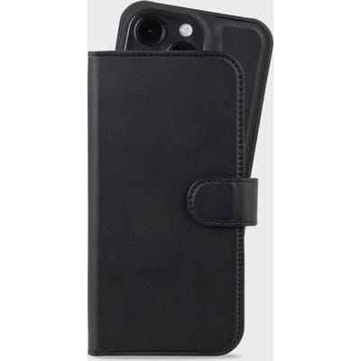 Wallet Case Magnet Black iPhone 15 Pro