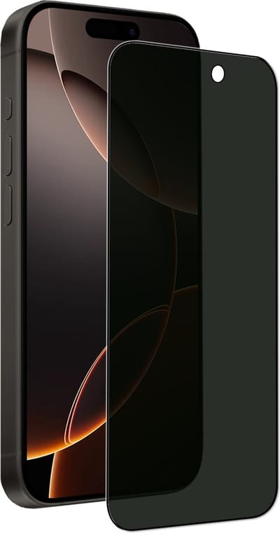 Screenprotector - Geschikt voor Apple iPhone 16 Pro - Privacy Filter - Gehard Glas - Beschermglas - Tempered Glass - Screen Protector