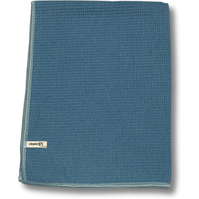 CleanerEX Droogdoek Blauw M - Droogdoek Badkamer - Keukendoek - Drying Towel - Vaatdoek - Glas - Inductie - RVS - Roestvrij Staal - Theedoek - Droog Doeken - Droogdoek Auto - Droogdoek Badkamer - Keuken - Herbruikbaar - Voor Gladde Oppervlaktes
