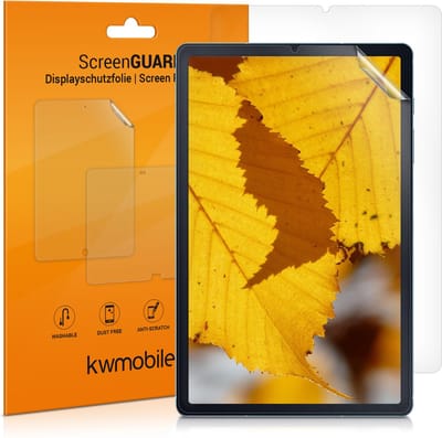 kwmobile 2x beschermfolie geschikt voor Samsung Galaxy Tab S6 Lite (2024/2022/2020) - Transparante screenprotector voor tablet