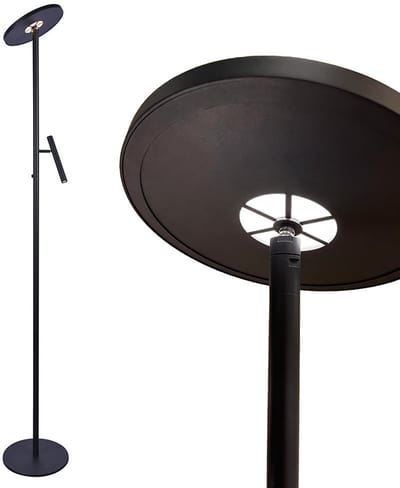 Freelight - Vloerlamp Stanza 2 lichts H 180 cm zwart