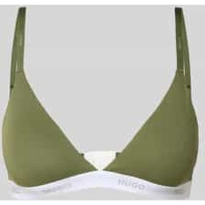 Bralette van katoenmix model 'HUGO ID TRIANGLE'