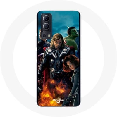 Vivo Y72 hoesje Avengers superheldenfilm