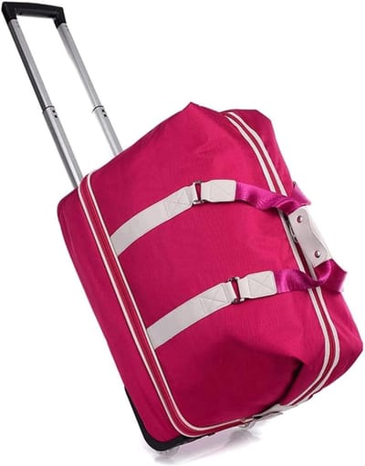 Reis Koffer - Kleding Tas - Zakenreizen - Dubbele Laag - 52x30x42cm - Roze