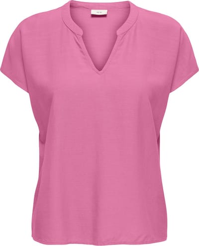 JDY - JDYCAYA LION LINEN S/S TOP WVN DIA - Dames - Blouses