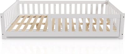 Kinderbed Naya - 120 x 200 cm - Wit