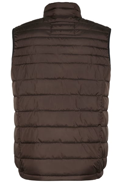 Bugatti Herren Gewatteerd vest van lichtgewicht nylon