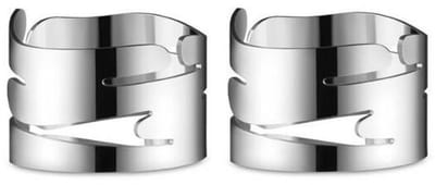 Alessi Barkring Servetringen RVS 2 Stuks